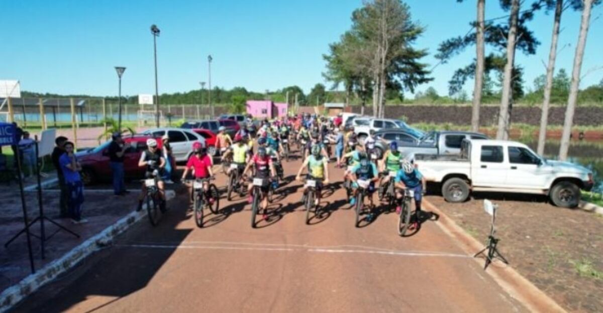 Puerto Esperanza fue sede del Campeonato Misionero de MTB