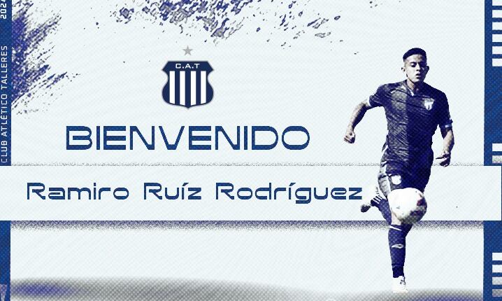 Ramiro Ruíz Rodríguez llega desde Atlético Tucumán.