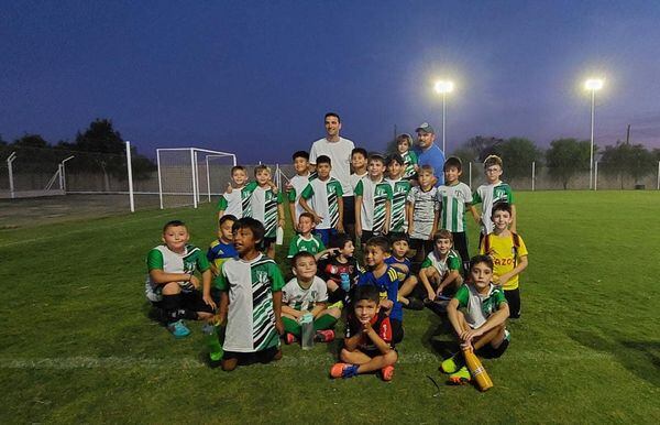 Lionel Scaloni visitó el Club Matienzo