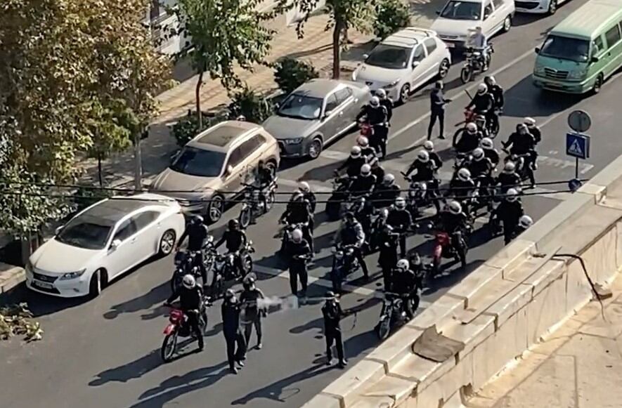 Las protestas en Irán ya llevan varios meses de haber comenzado.