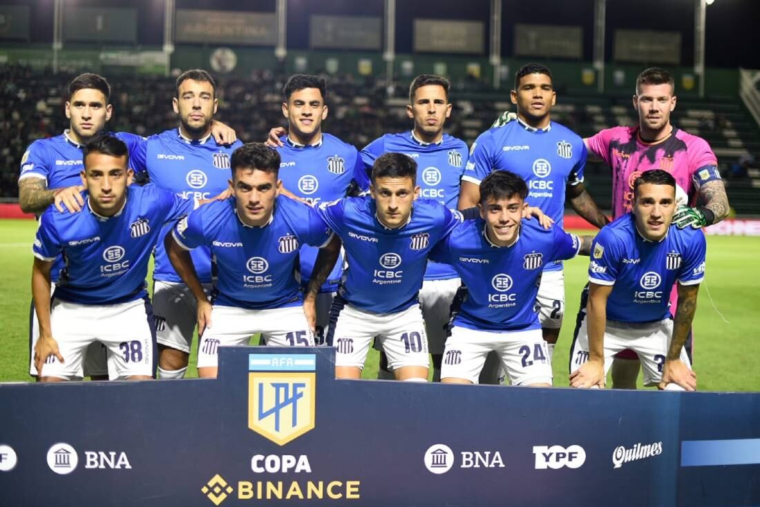 El once inicial de Talleres para enfrentar a Banfield (Prensa LPF)