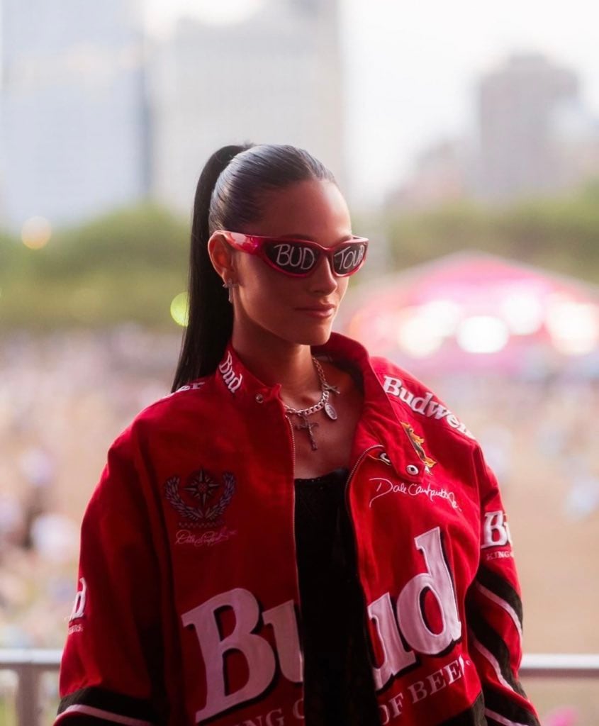 Oriana Sabatini en el Lollapalooza Chicago 2024.