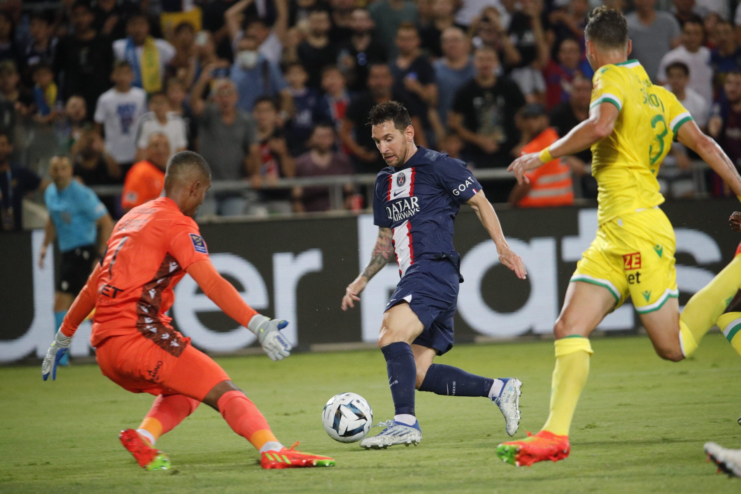 Gol de Messi ante Nantes