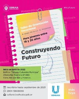 Está orientado a jóvenes de 18 a 20 años que egresaron del secundario en plena crisis por la pandemia de Covid-19