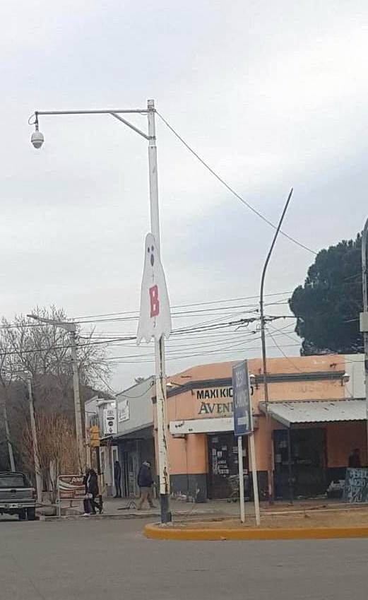 El Fantasma de la B en las calles de General Alvear