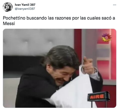 Los mejores memes tras el cambio de Messi en el PSG.