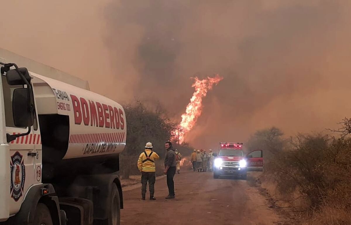 El clima en Córdoba: alerta por riesgo extremo de incendios forestales