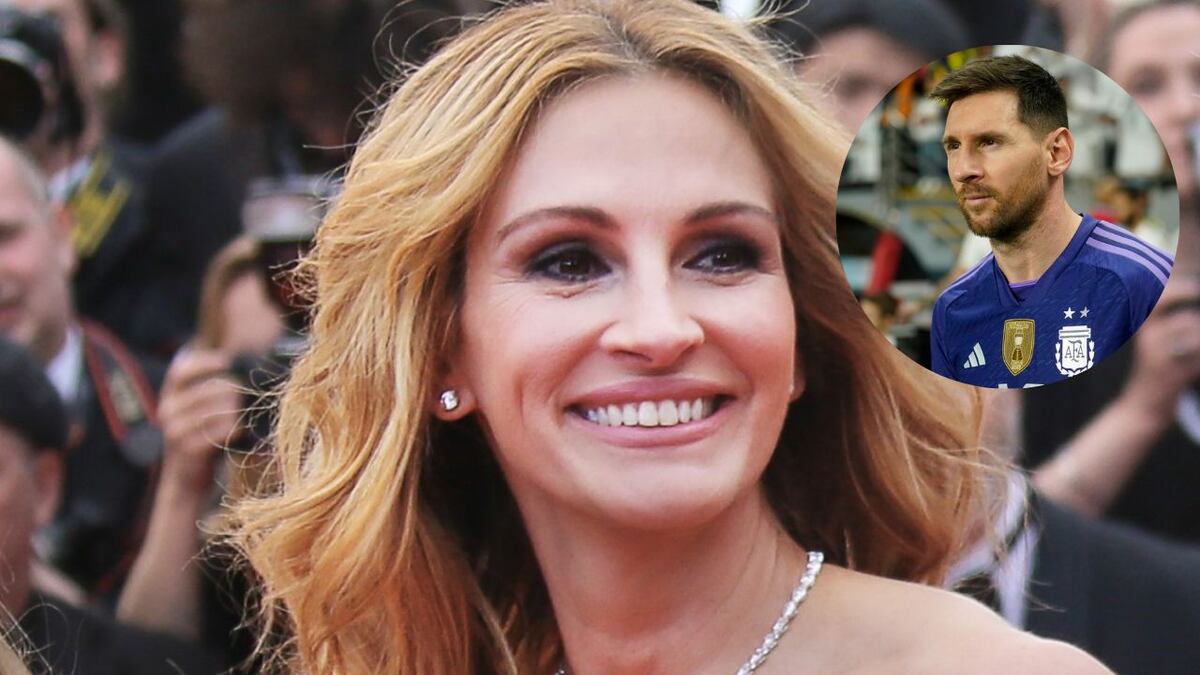 La historia detrás del fanatismo de Julia Roberts y sus hijos por Lionel Messi