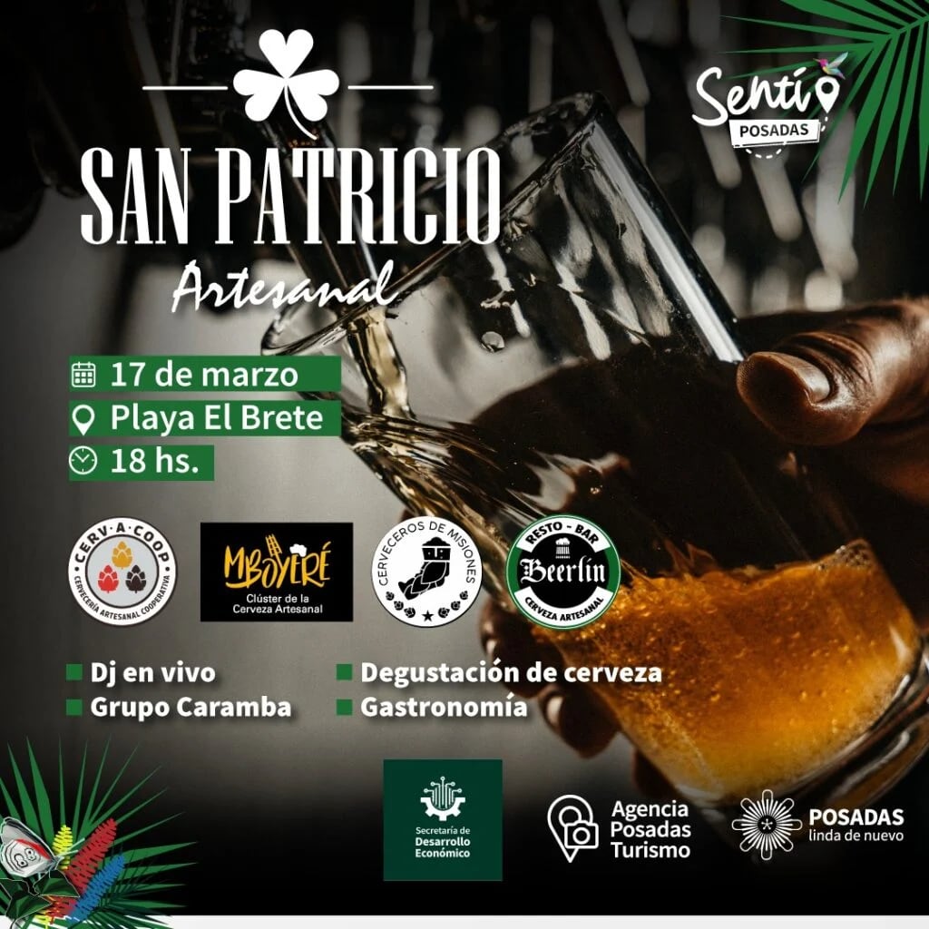 Arriba a Posadas una nueva edición de San Patricio.