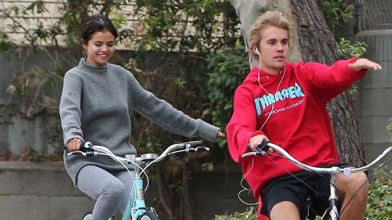 Selena Gómez y Justin Bieber durante su última etapa juntos entre 2017 y 2019.