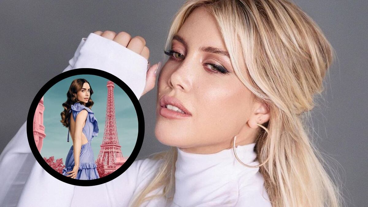 Wanda Nara y su coincidencia fashion con un popular personaje de Emily en Paris