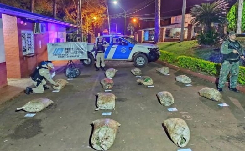 Incautan 263 kilos de marihuana mediante un operativo en Puerto Rico.