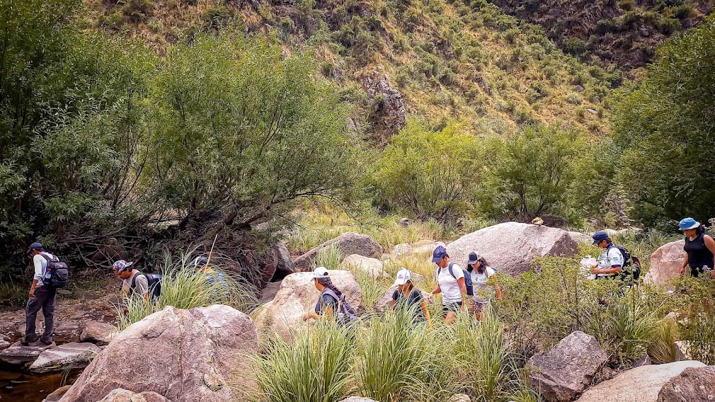 Camino al Salto de la Negra Libre, San Luis.