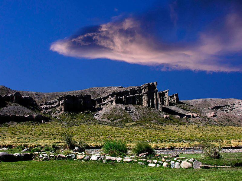 Castillos de Pincheira, en Malargüe