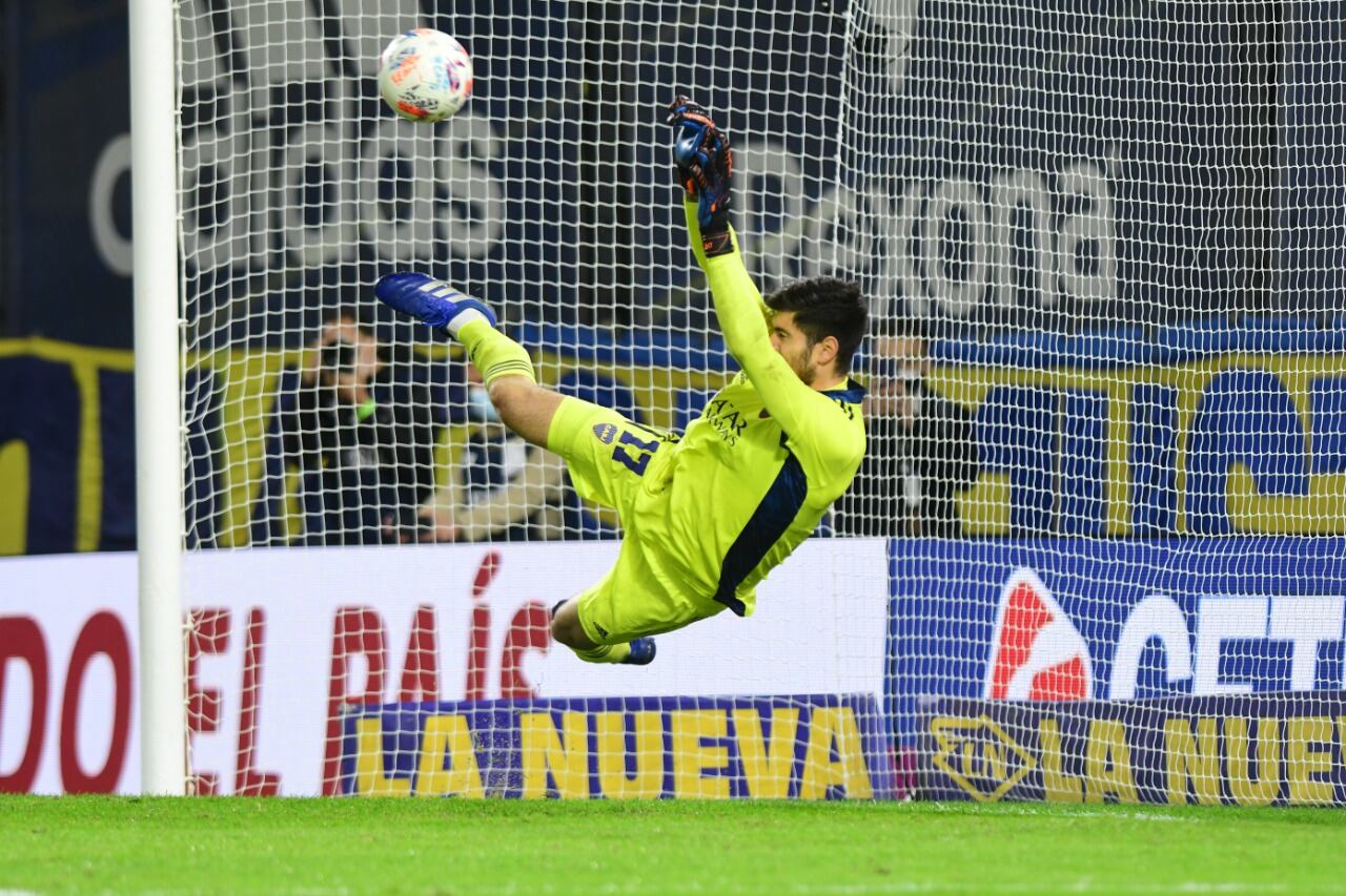 Agustín Rossi, héroe de Boca en los penales.