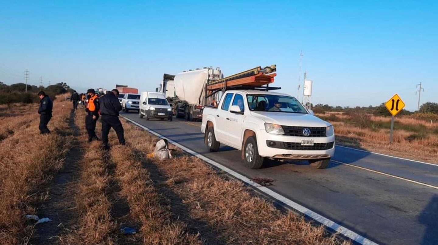 El accidente tuvo lugar en la Ruta Nacional 157.