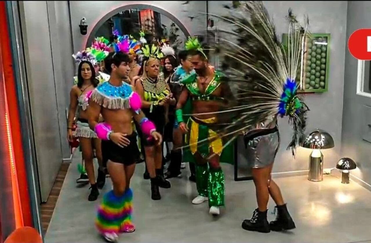 Este viernes tuvo lugar la fiesta de carnaval en Gran Hermano.