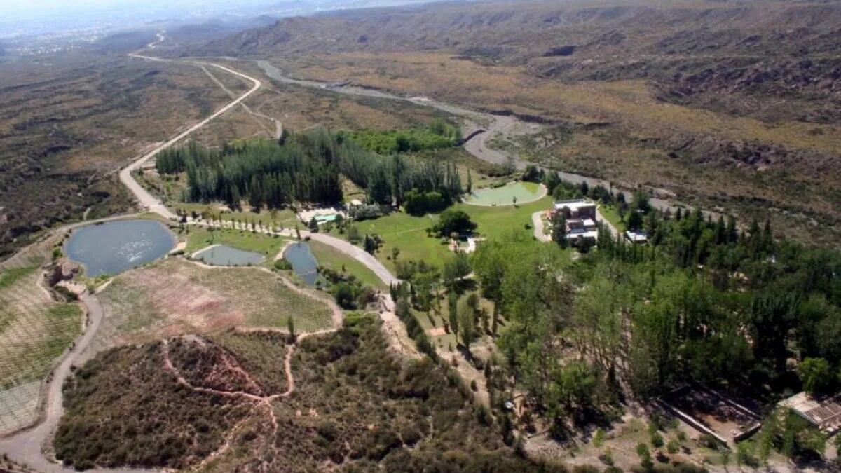 San Isidro, la estancia de Daniel Vila en Mendoza.