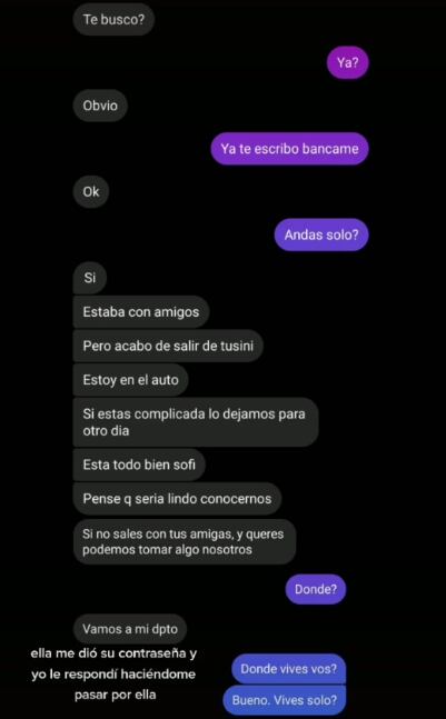 Una santiagueña descubrió que el novio quería engañarla con la amiga, se hizo pasar por ella y lo enfrentó.