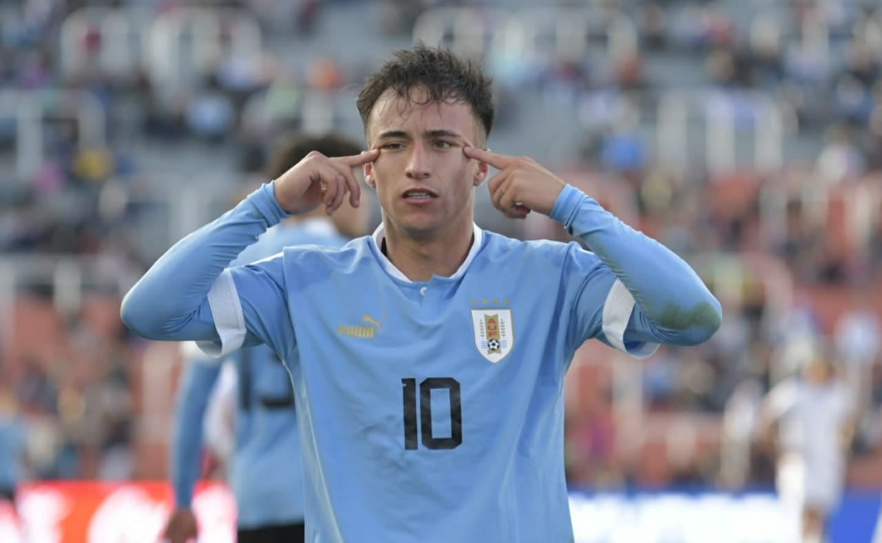 Uruguay logró meterse a los cuartos de final de este Mundial Sub 20. Foto: Los Andes.