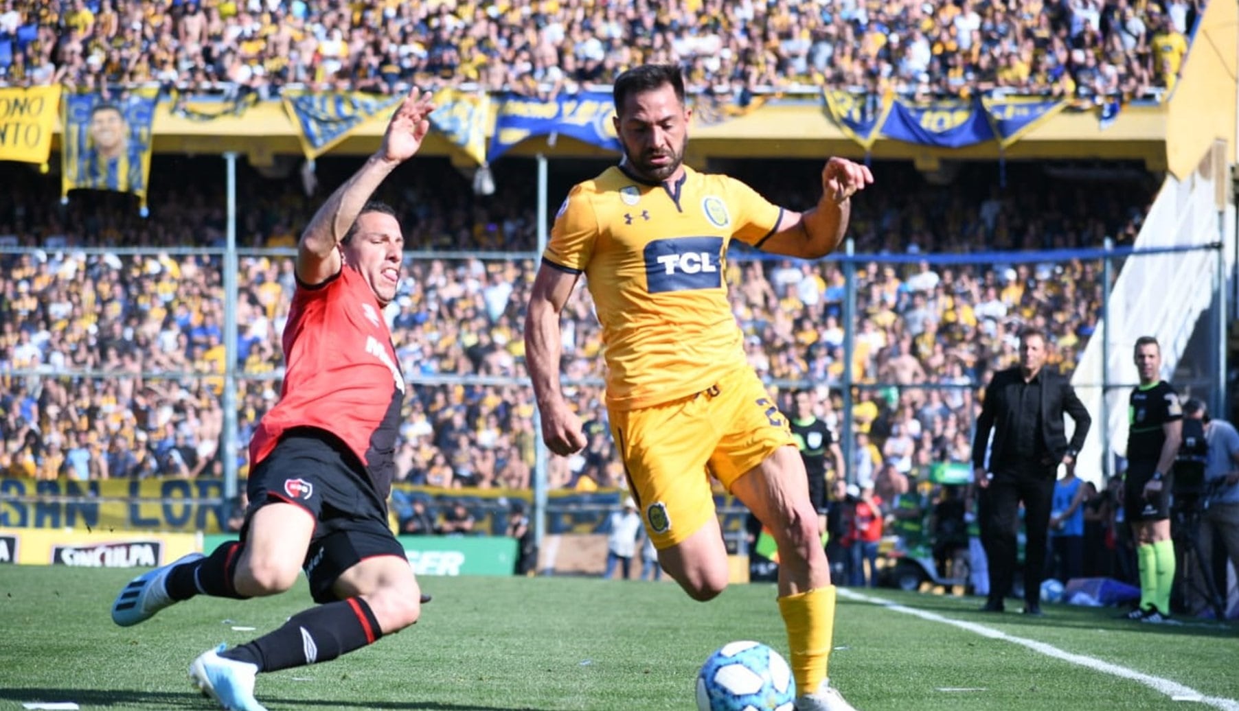 Rosario Central y Newell's empataron 1 a 1 en el clásico rosarino el domingo 15 de septiembre de 2019. (Rosario Central)