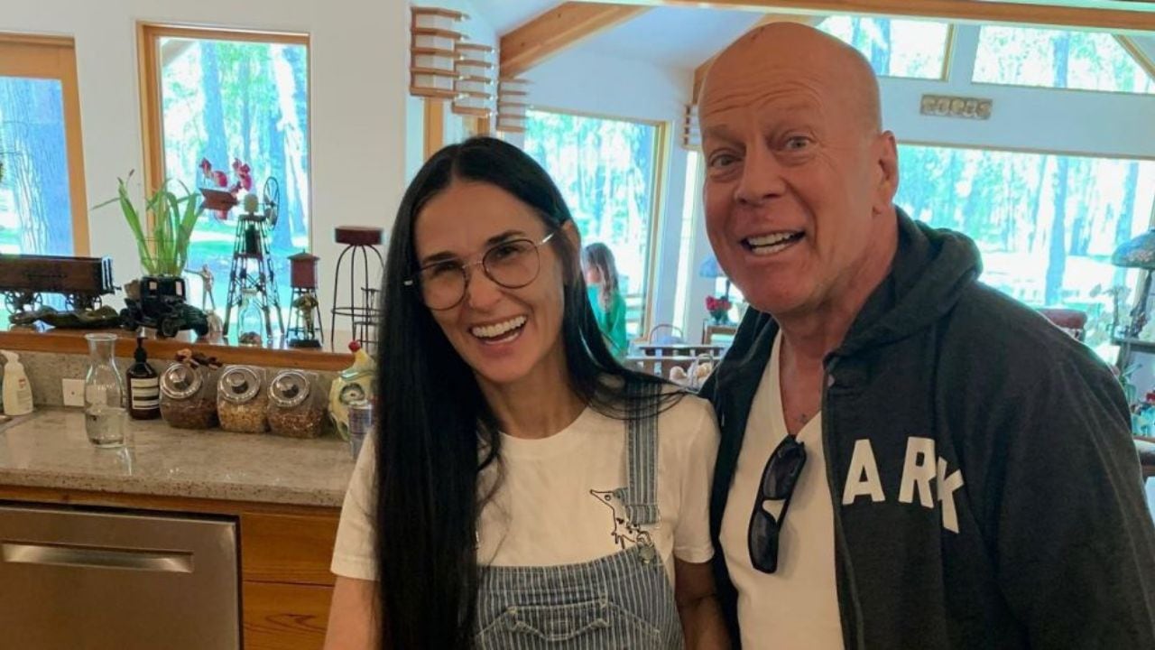 Bruce Willis y Demi Moore