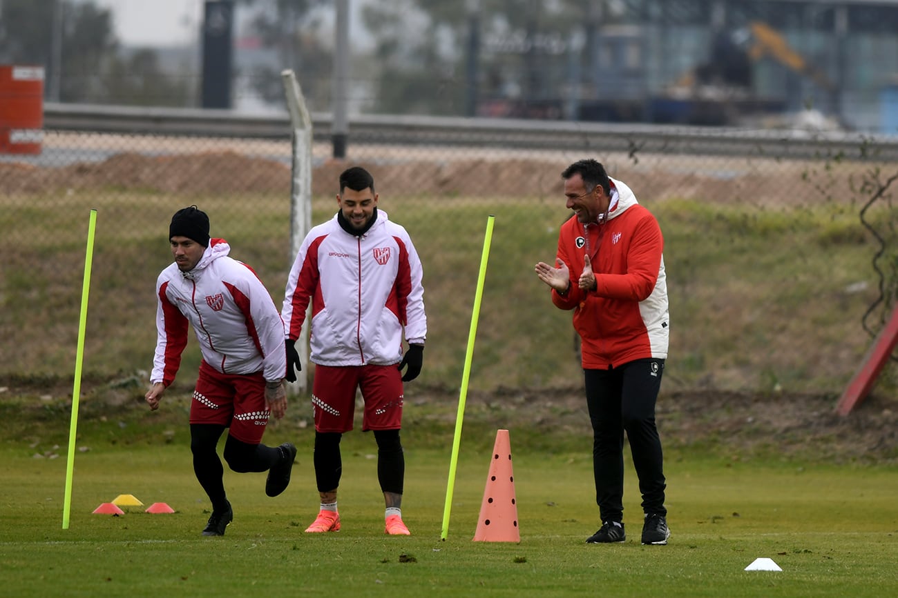 Entrenamiento de Instituto en el predio de La Agustina. (Ramiro Pereyra / La Voz)