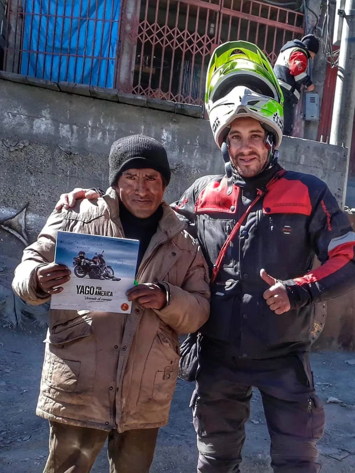 El cordobés tuvo un encuentro con mineros locales.