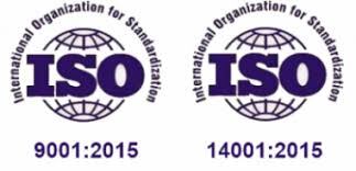 ISO 9001:2015 & ISO 14001:2015