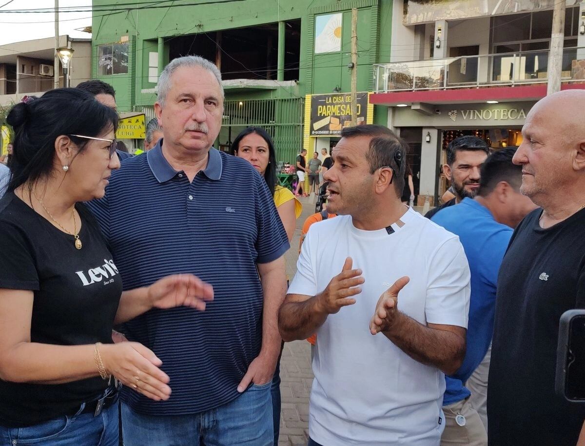 Puerto Iguazú: se habilitó la primera etapa de la calle paseo de la avenida Brasil.