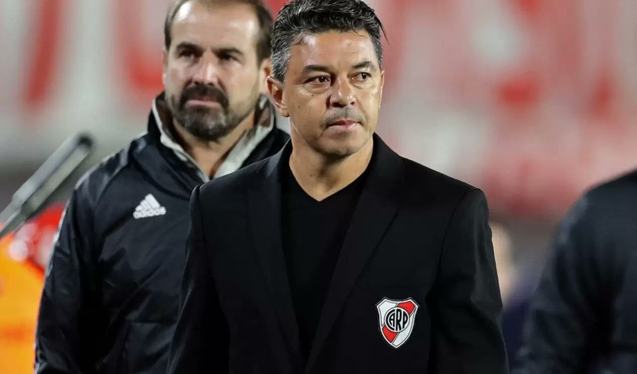 Marcelo Gallardo todavía tiene la ilusión de pelear el campeonato. 