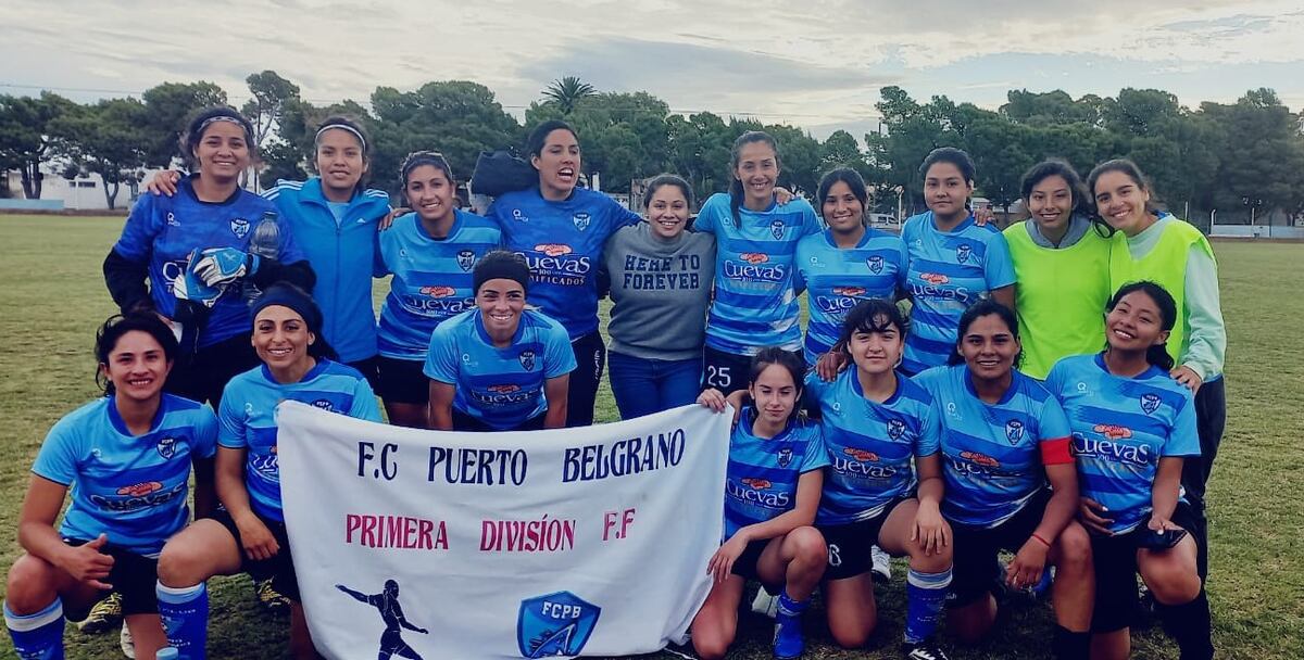 Fútbol Femenino: gran empate de Puerto Belgrano en la Liga del Sur