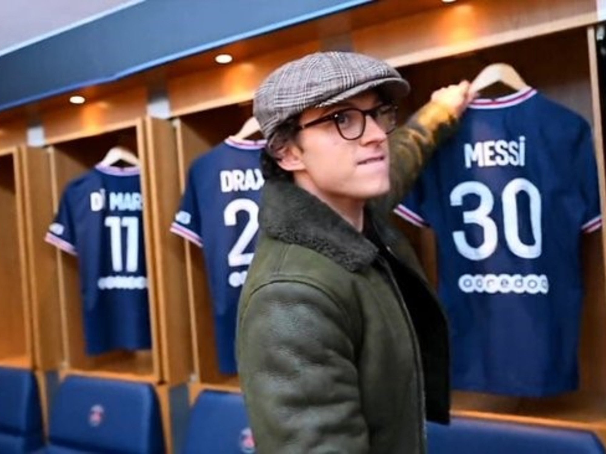 Tom Holland se declaró fan de Lionel Messi.