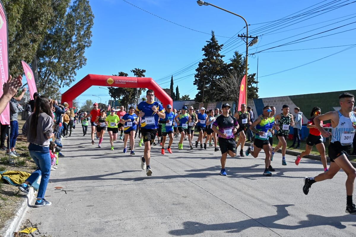 Resultados de la prueba atlética Villa Corre