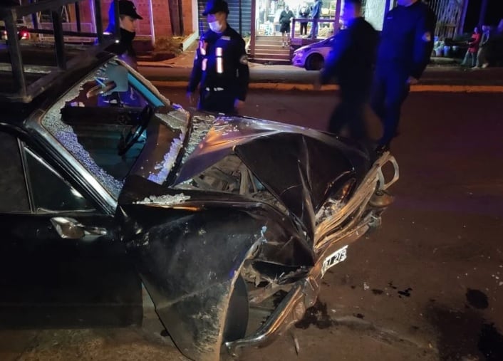 Dos accidentes viales dejaron como saldo daños materiales en Posadas.