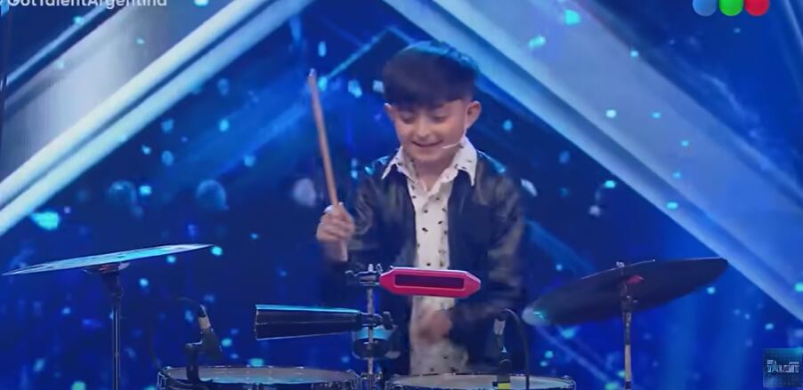 Thiago, con tan sólo 12 años, conquistó en Got Talent Argentina.