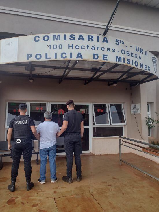 Amenazó de muerte a su ex pareja y terminó detenido en Oberá.