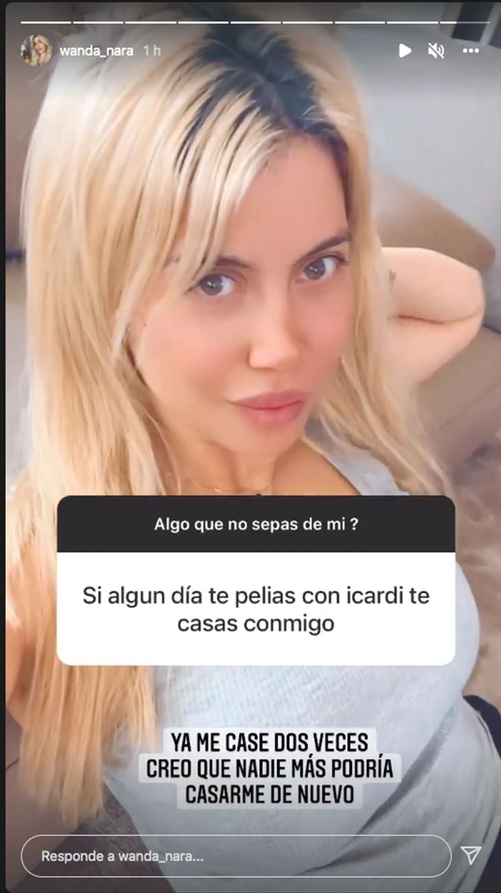 La pregunta de un fan a Wanda Nara que causó revuelo.