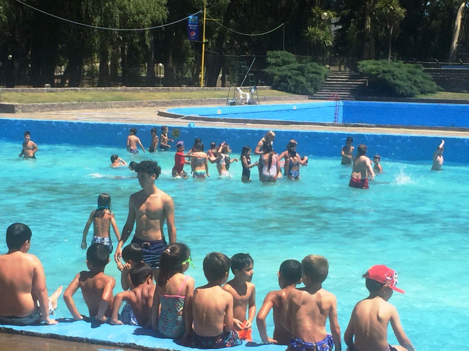 Así comenzó la temporada de verano para los más chicos.