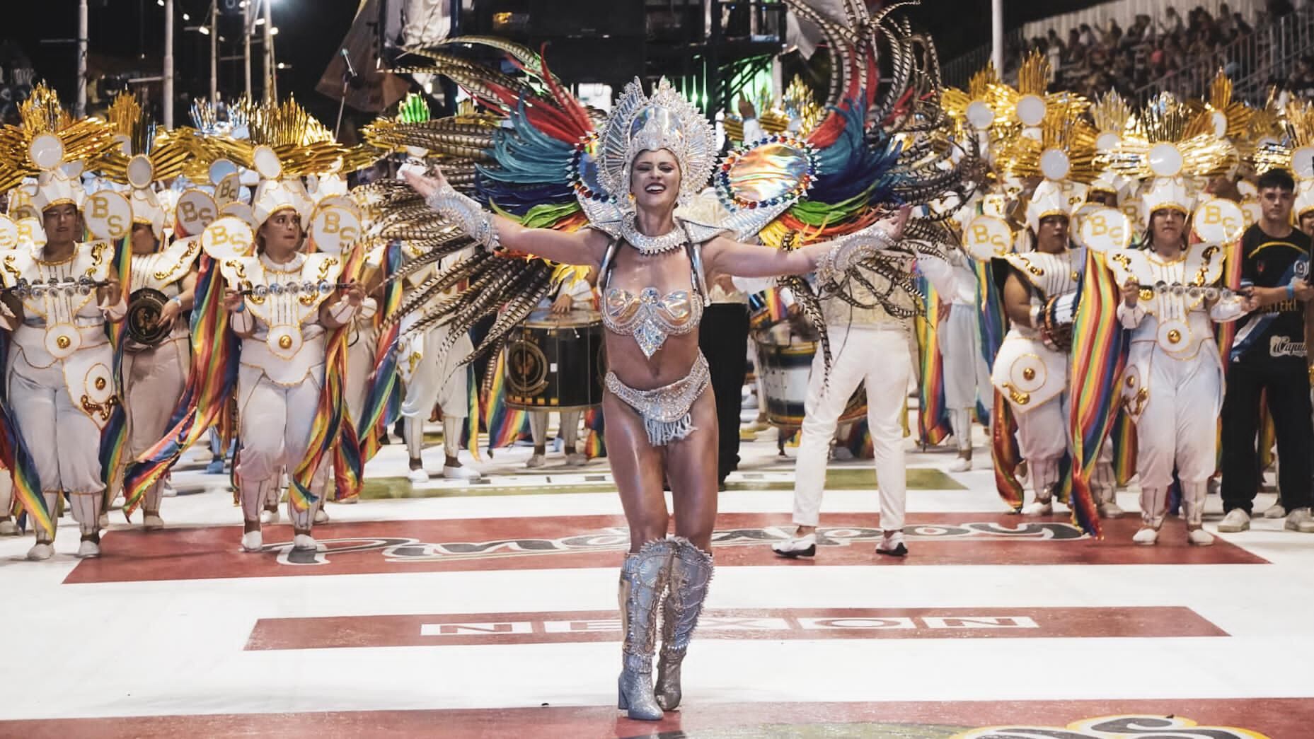 Comenzó el carnaval de Concordia 2025.