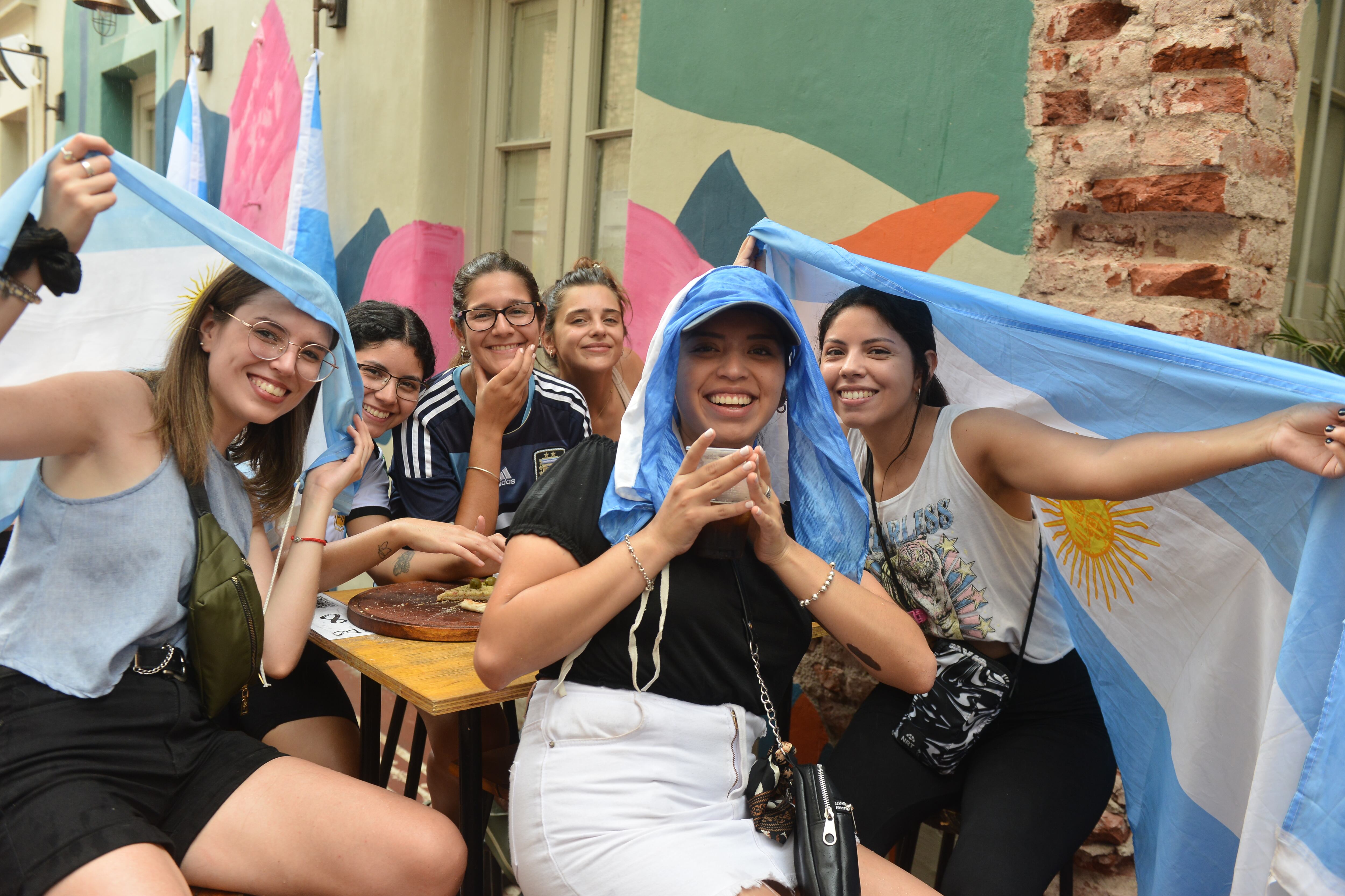 En fotos: los cordobeses y el aguante a la selección argentina en el cruce contra Países Bajos