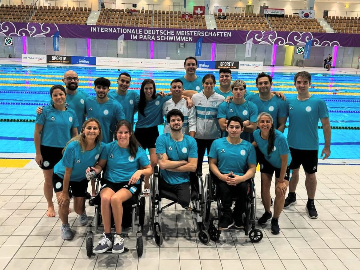 Elizabeth Noriega Natación Adaptada Arroyito Selección Argentina