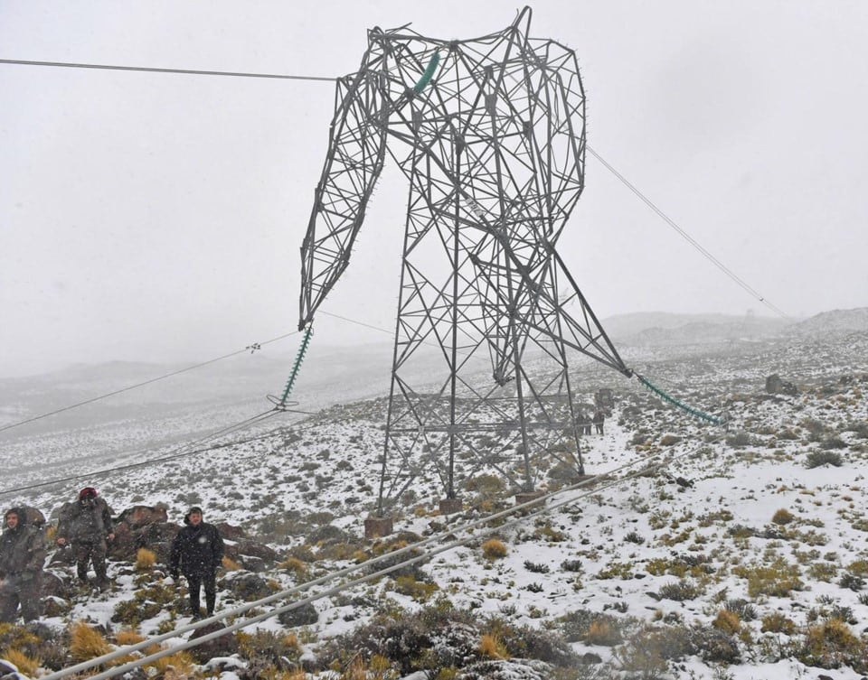 Un temporal dañó la líneas el año pasado.