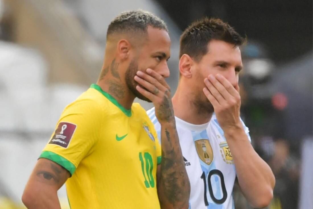 Neymar y Messi (Archivo)