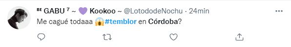 El sismo con epicentro en San Juan se hizo sentir en Córdoba.