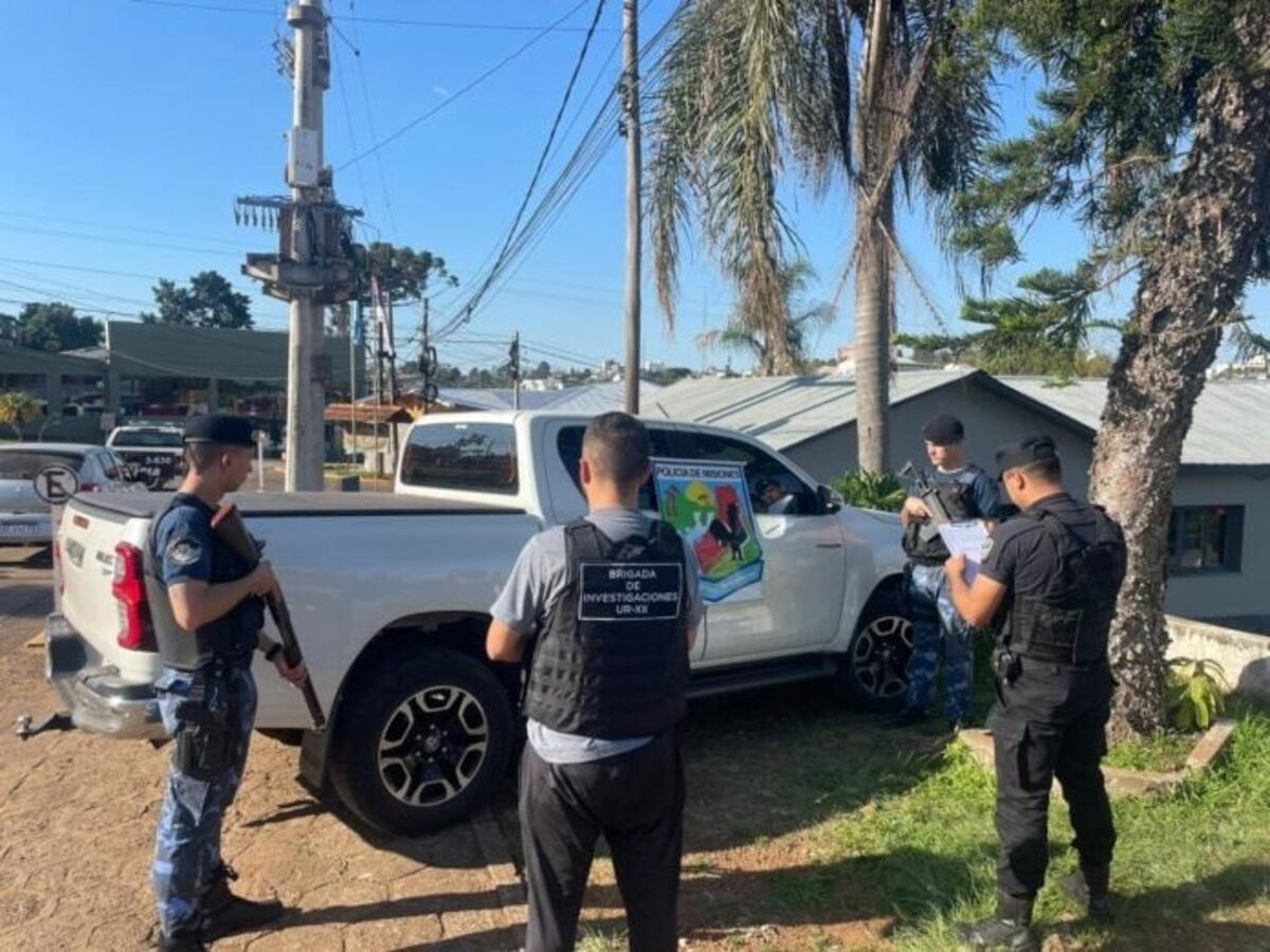 Bernardo de Irigoyen: la policía recuperó una camioneta que fue robada en Brasil