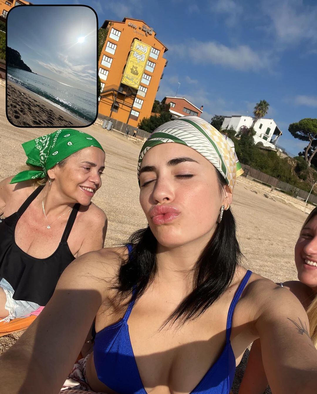 Lali Espósito festejó su cumpleaños en la playa