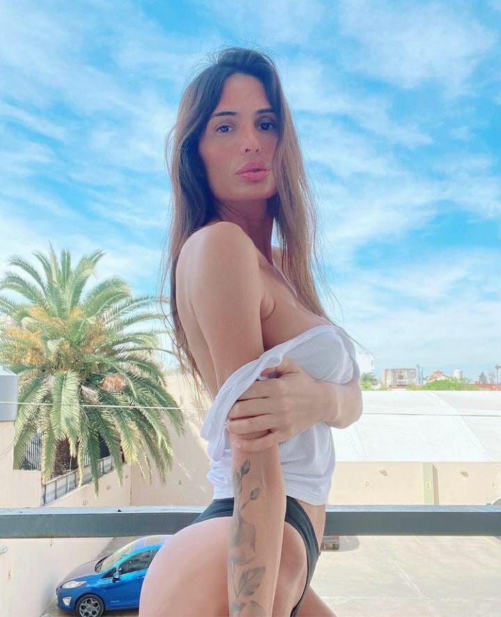 Magalí Mora posando para sus fans en Instagram