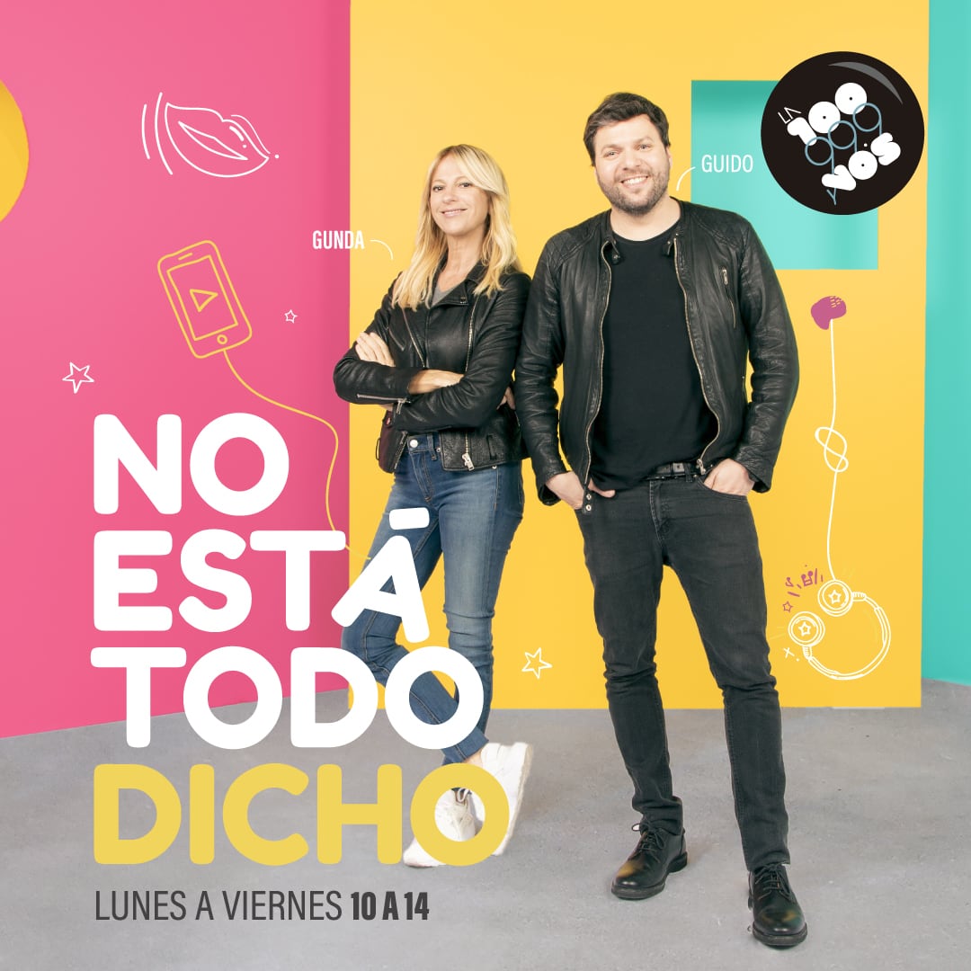 "No está todo dicho", de 10 a 14 horas por la 98.3 (La 100 Carlos Paz).