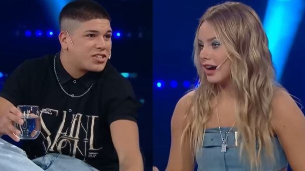 Coti y Thiago se dijeron de todo en La noche de los ex